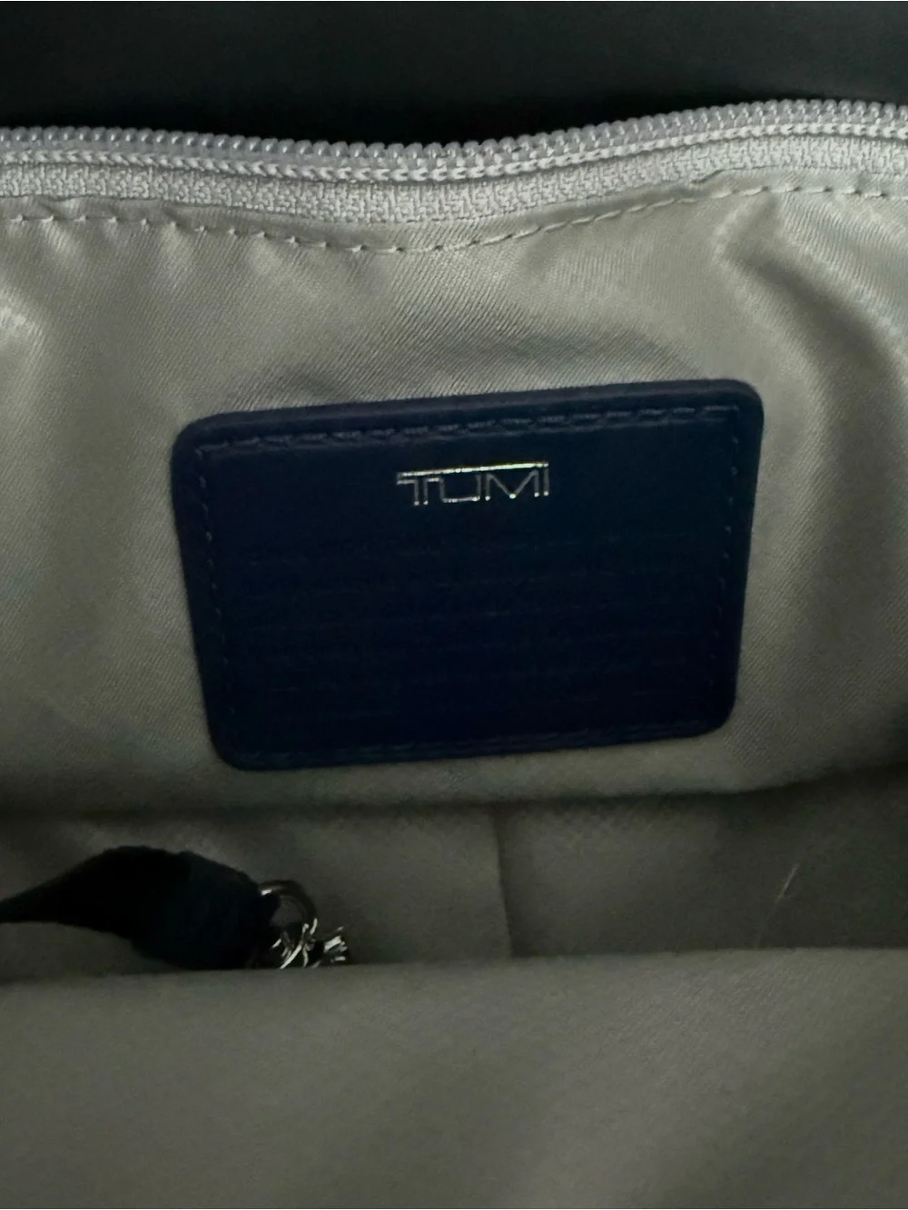 Tumi Tamy Navy Blue Nylon Crossbody Messenger Bag
